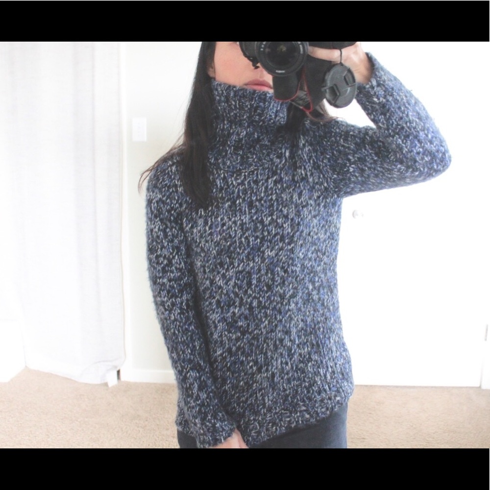 Heathered Blue Sweater